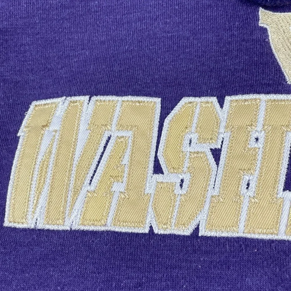 Washington Huskies Hoodie Men’s XL Purple Champion Pullover Sweatershirt Pocket